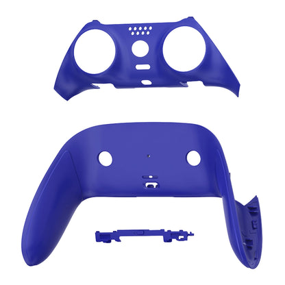 eXtremeRate PS5 Edge Controller Trim Shell - Custom Blue Front & Back Clip Plates, Model CXQEGP003