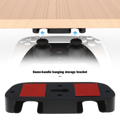 Create idea Under Desk Controller Holder for PS4/PS5, Black, ABS, 9x3.9x1.3cm, Model 9aa989e0-424f-465