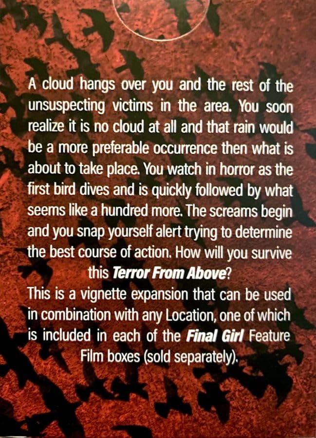 Van Ryder Games Final Girl: Terror from Above Expansion - Horror Board Game, Red, 2.8x3.7x0.8 inches, Model 223442