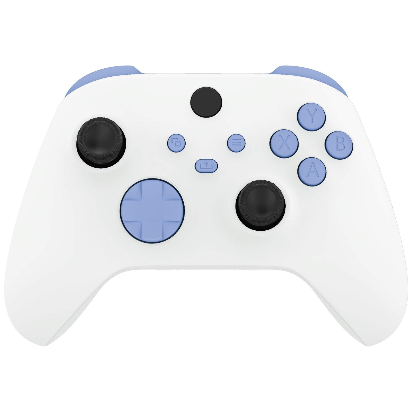 eXtremeRate Replacement Buttons for Xbox Series X & S Controller, Light Violet Custom Accessories Repair Bumpers Trigers Dpad AB