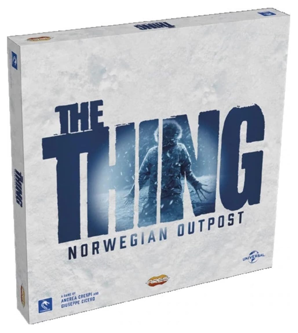 The Thing: The Norwegian Outpost - Board Game Expansion by Pendragon Game Studios 4-8 Players -60+ Mins of Gameplay - Board Games for Family Game Night - Kids and Adults Ages 13+ - English Version