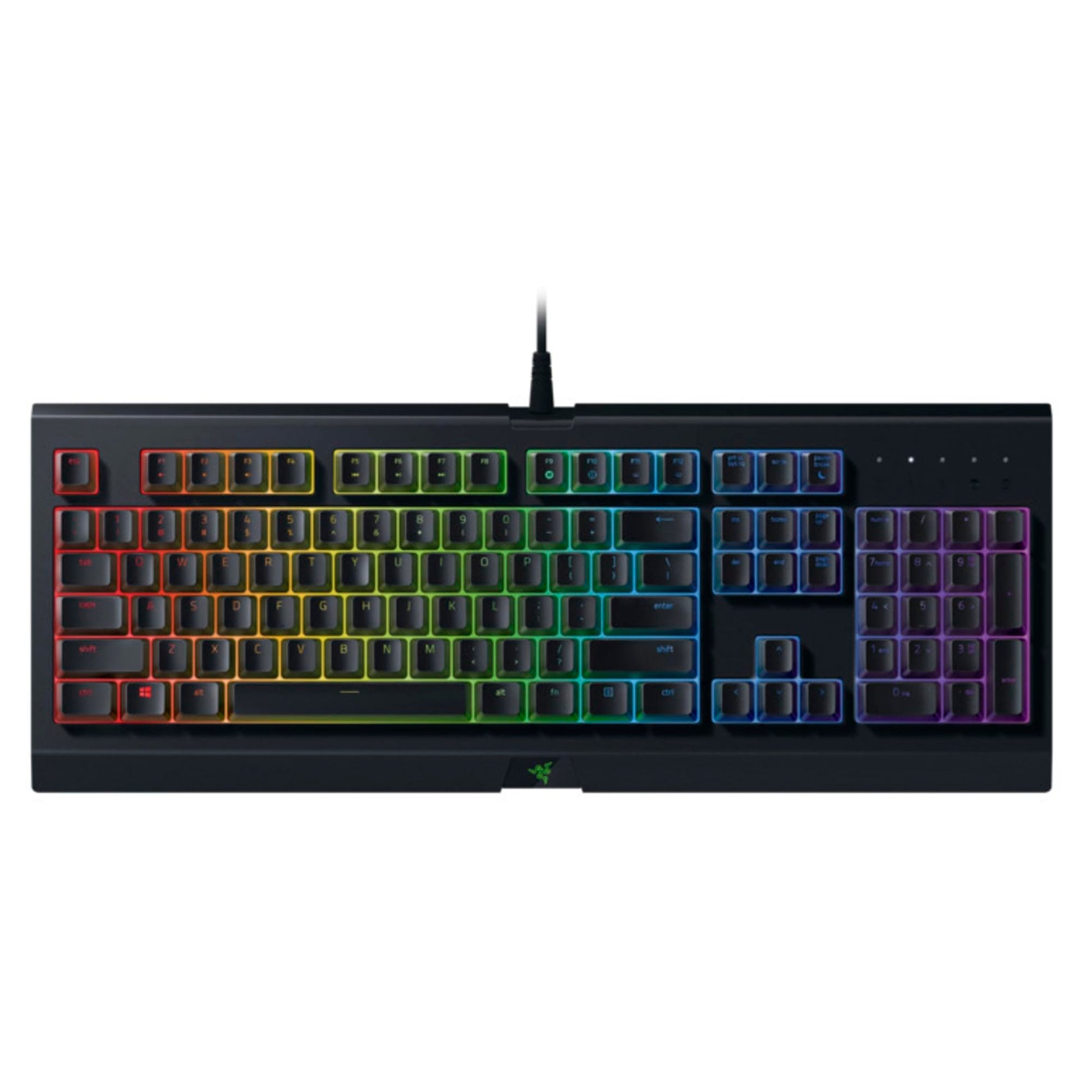 Razer Cynosa Chroma Gaming Keyboard - RGB Backlit Keys, Spill-Resistant, Programmable Macros, Black, Model RZ03-02260200-R3U1