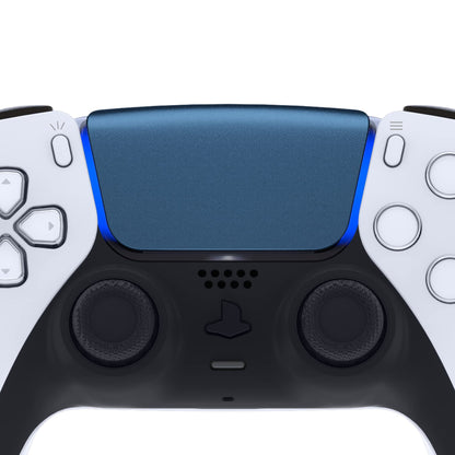 eXtremeRate Metallic Regal Blue Touchpad Cover for PS5 Controller BDM-010/020/030/040/050 - Custom Replacement Part