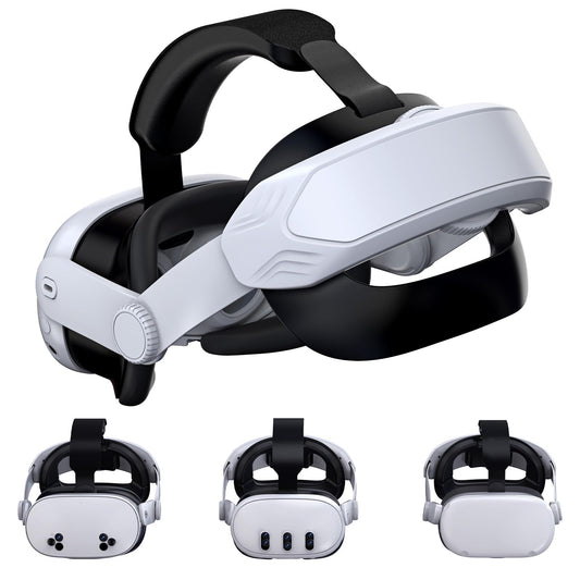 Adjustable Comfort Head Strap for Meta Quest 3S/Quest 3/Quest 2 - fine design Strap Replacement for Enhanced Support  Reduced Pressure & VR Gaming Immersion (T4 Quest 3S/Quest 3/Quest 2 Head Strap)