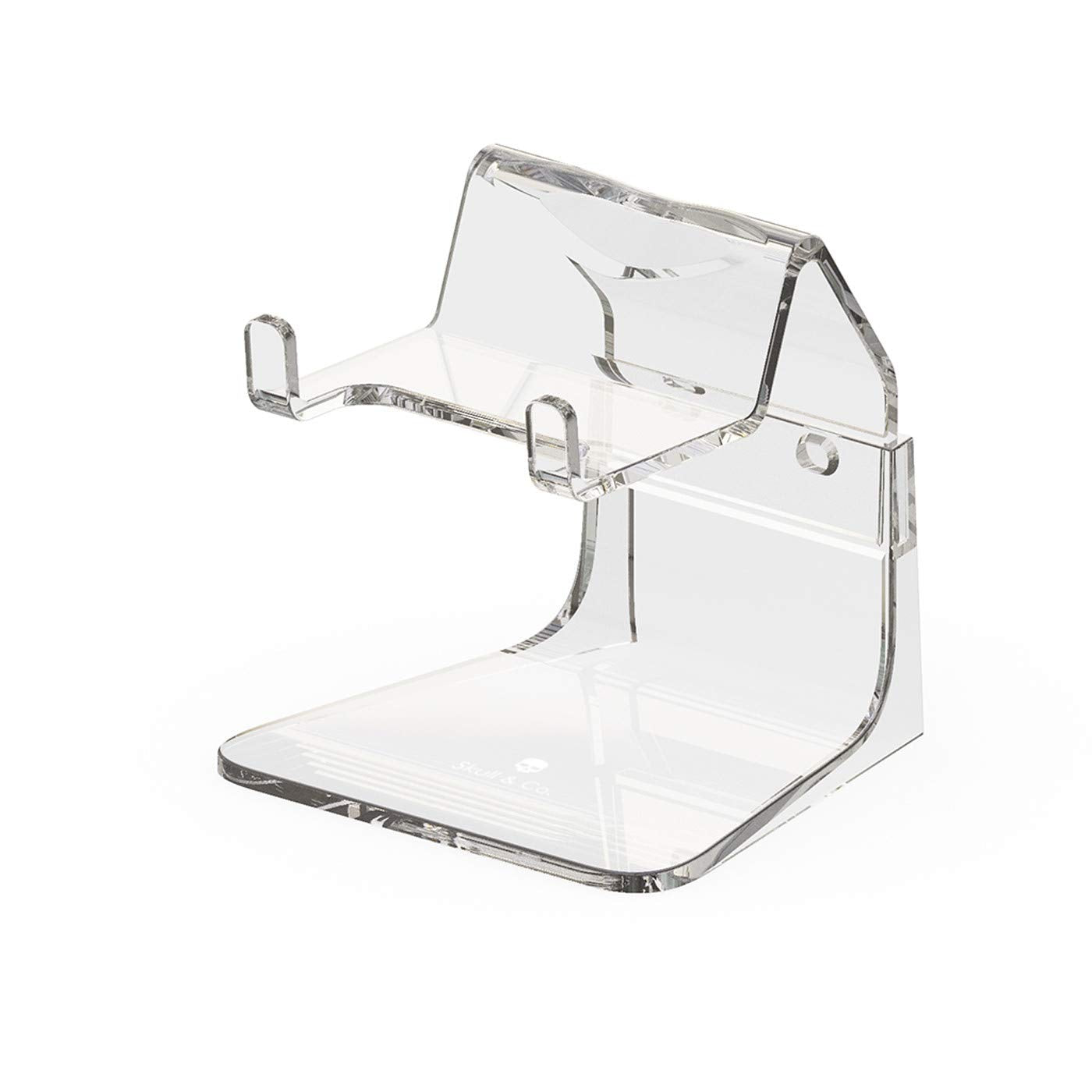 Skull & Co. Phantom Stand Holder Compatible for ALL Controllers [for PS4/Switch Pro/XBOX Elite/Elite2/other 3rd party controllers]- Transparent