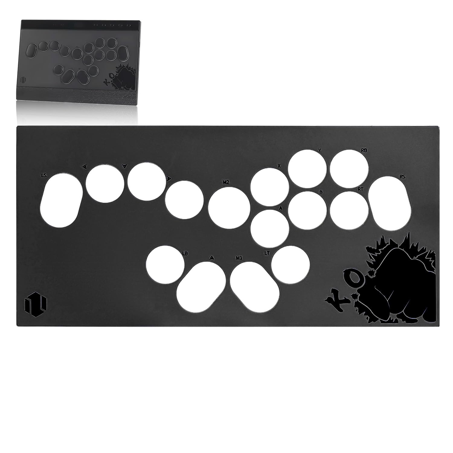Sehawei Haute42 C16-S Replacement Metal Panel (Aluminum Alloy) for C16-S Arcade Leverless Controller