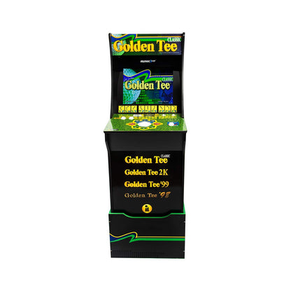 Arcade1Up Golden Tee Classic Arcade Machine with Riser - 5ft Gaming Fun