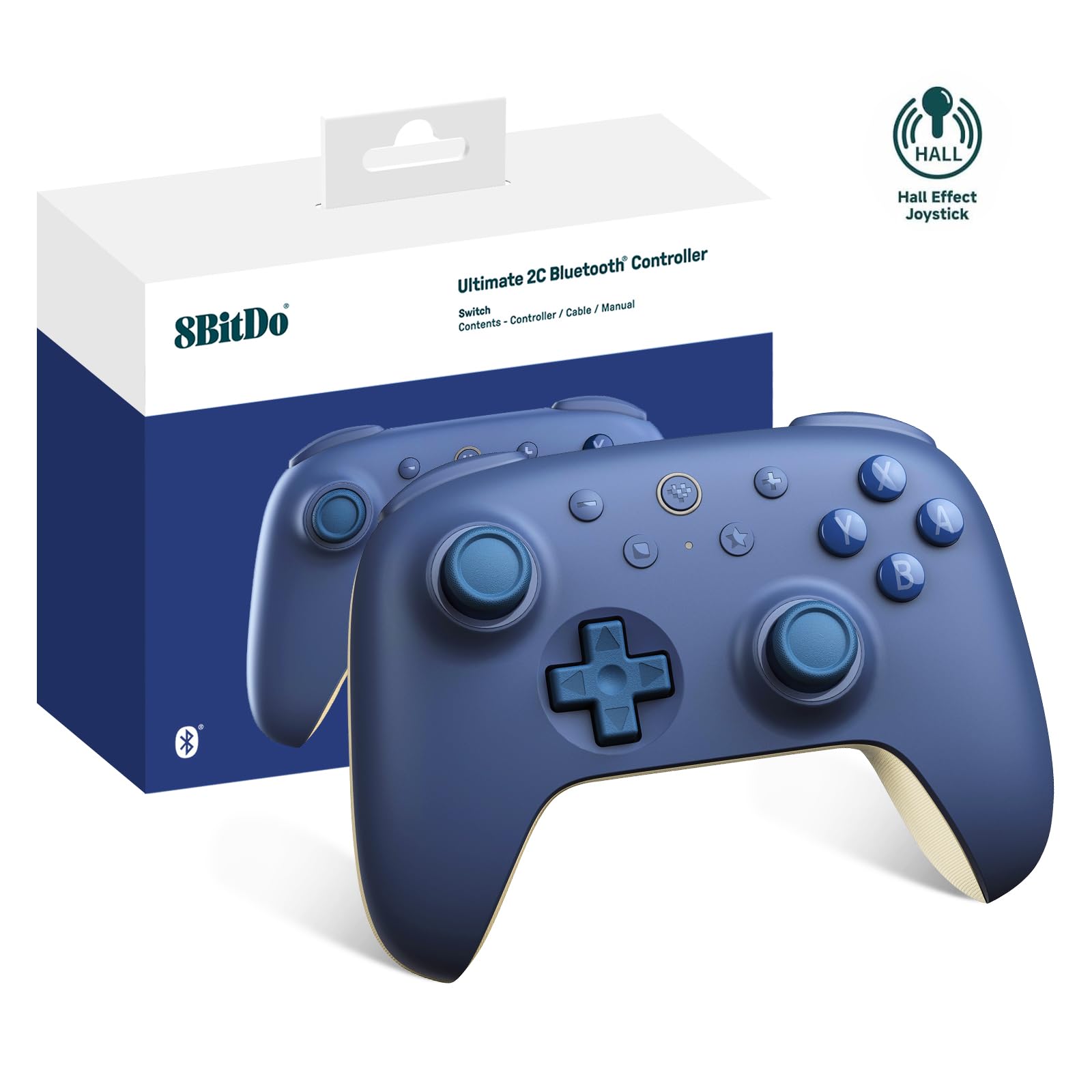 glyfx : icons, toolbar images, splash screens, logos... 8Bitdo Ultimate 2C Bluetooth Controller for Switch - Dark Blue – GameX24