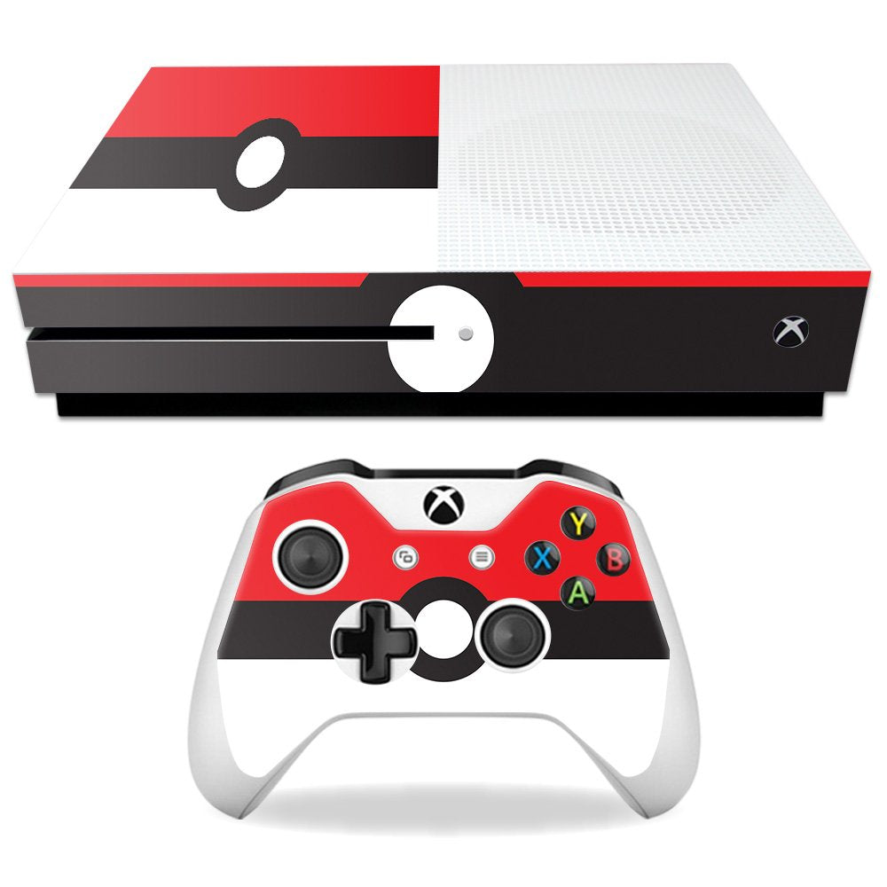 MIGHTY SKINS Xbox One S Skin - Battle Ball Vinyl Decal, 8 x 2.5 inches, Easy to Apply & Remove, Durable Protection