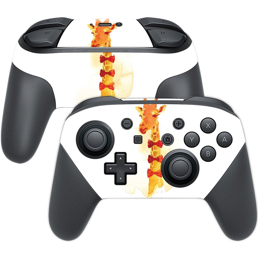 MIGHTY SKINS Nintendo Switch Pro Controller Skin - Elegant Giraffe Vinyl Decal, Durable & Protective, Easy to Apply, Made in USA