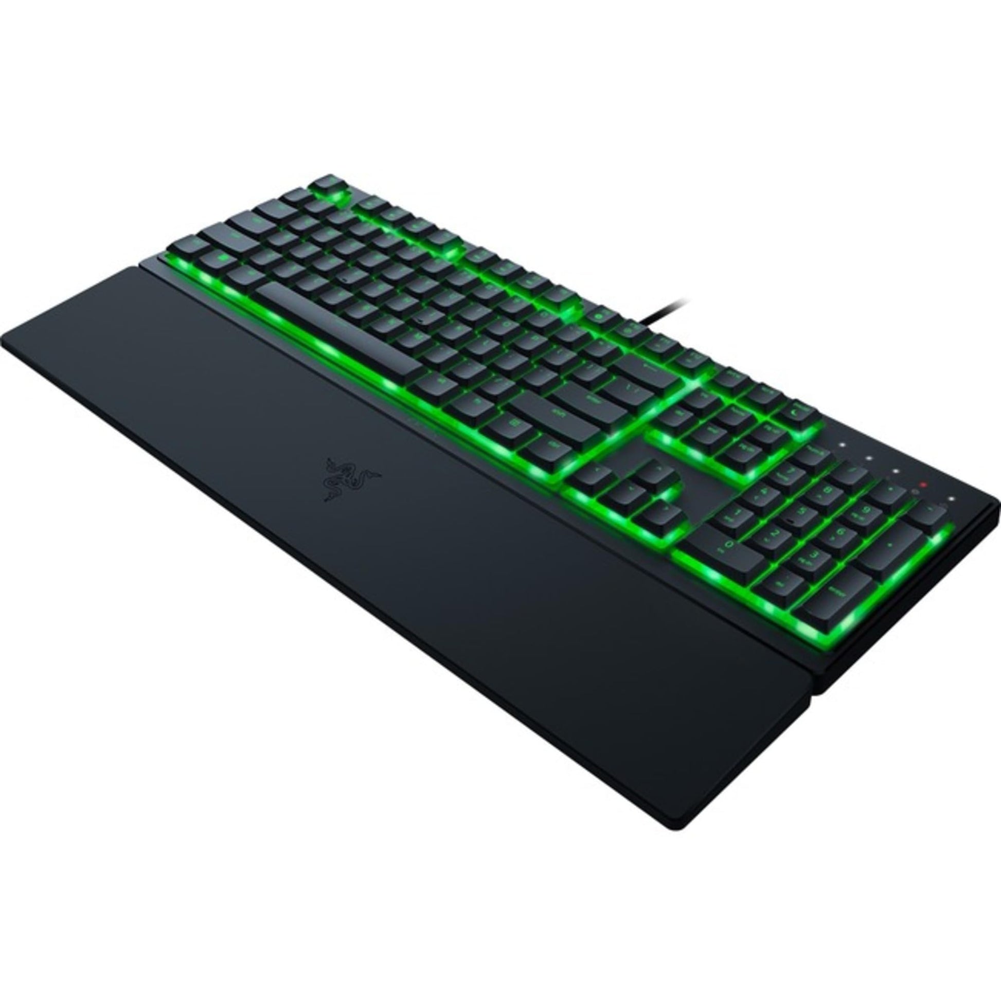 Razer Ornata V3 X Gaming Keyboard: Low Profile Keys - Silent Membrane Switches - Spill Resistant - Chroma RGB Lighting - Ergonom