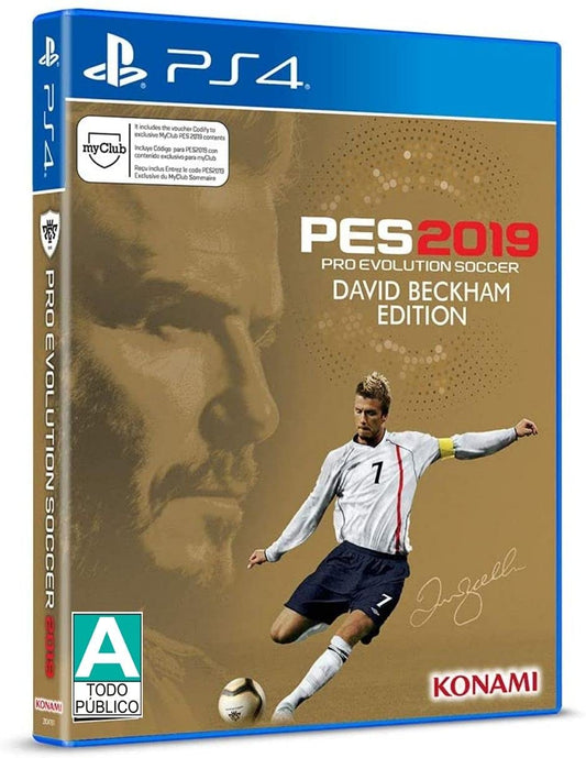 Konami Pro Evolution Soccer 2019 - PS4 David Beckham Edition (Model 20337)