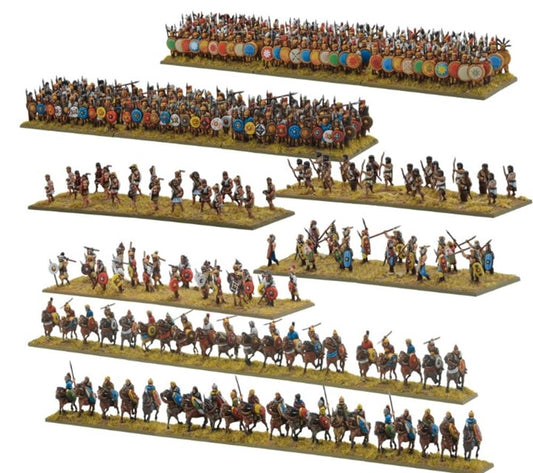 Warlord Games Hail Caesar Roman Britain Miniatures Set - 28mm Plastic Soldiers, 18.5x28.5x6.1cm, Paintable, Model 112010007