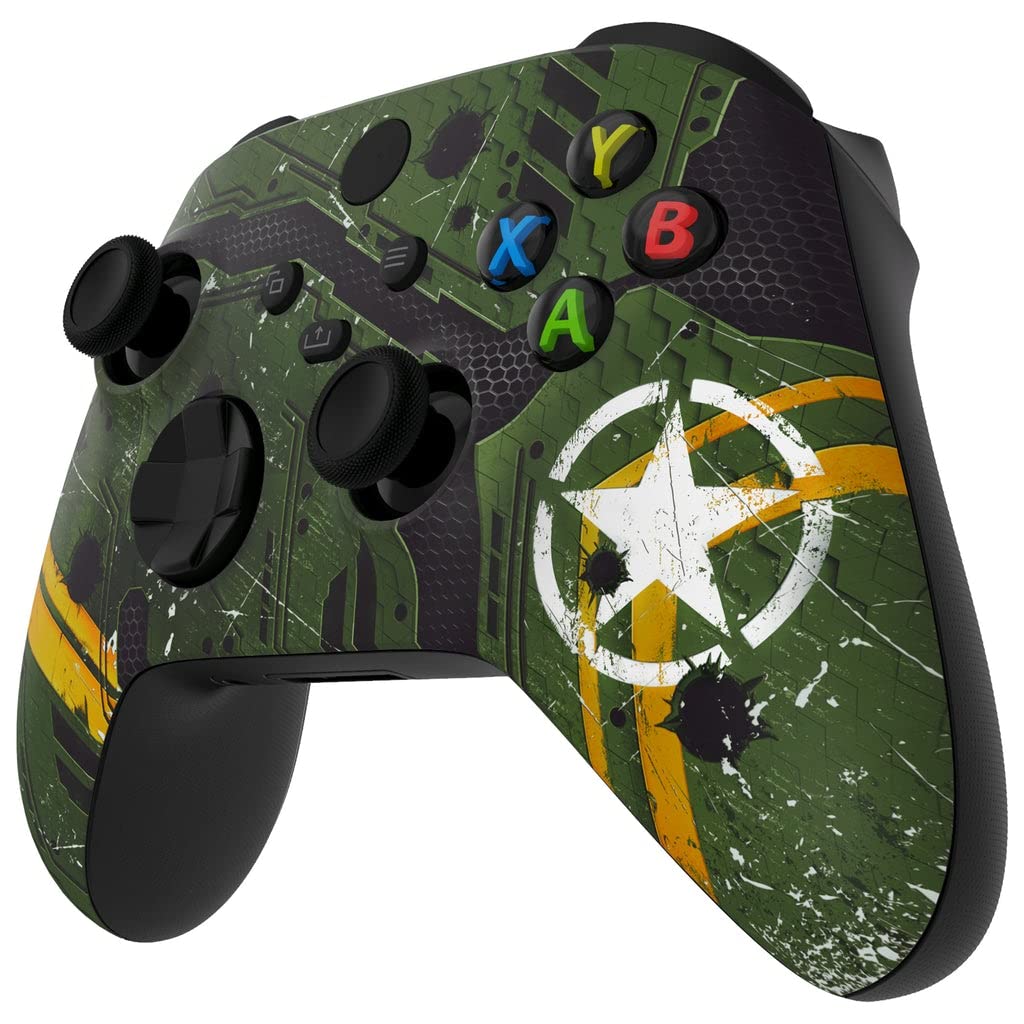 Custom Controllerzz Wireless Controller for Xbox Series X/S - Soft Touch Feel - WWII v2 Edition