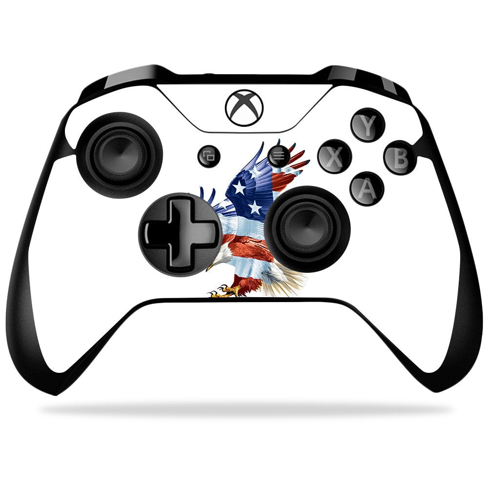 MIGHTY SKINS Xbox One X Controller Skin - American Eagle Vinyl Decal Wrap, Easy to Apply, Durable, Unique Design
