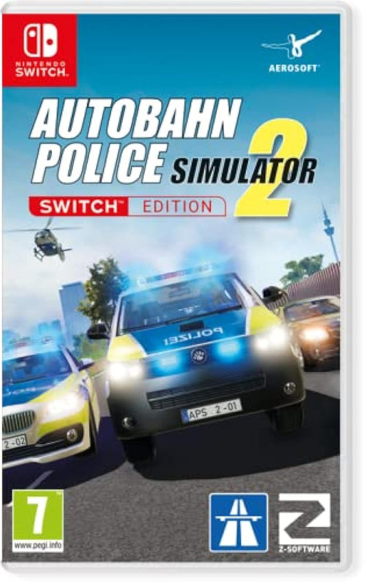 Nintendo Autobahn Police Simulator 2 Game - Model AER-AUTOPOLSW - Black Edition
