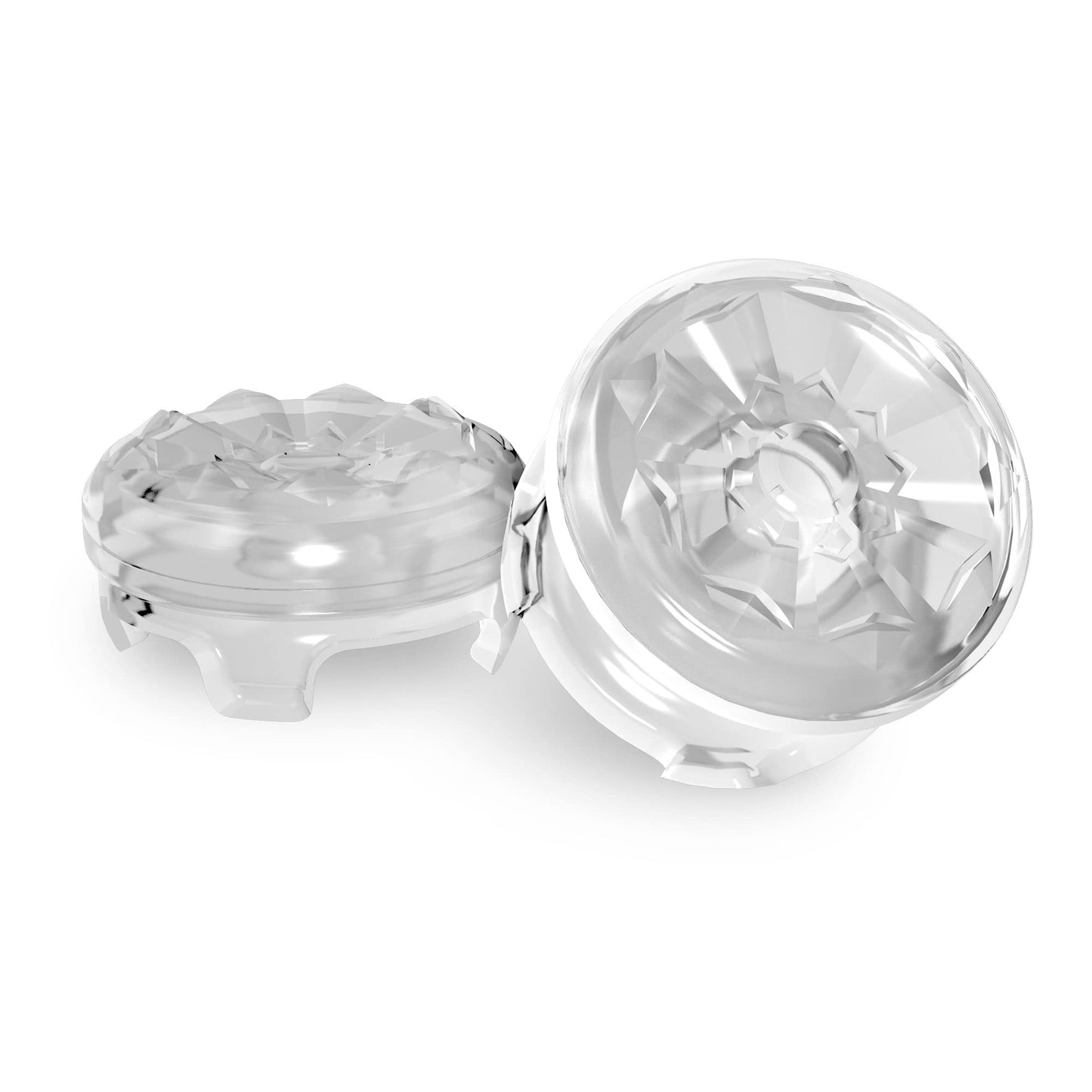 KontrolFreek FPS Freek Galaxy Crystal - Performance Thumbsticks for Xbox One/Series X, 1 High-Rise & 1 Mid-Rise, Crystal Clear