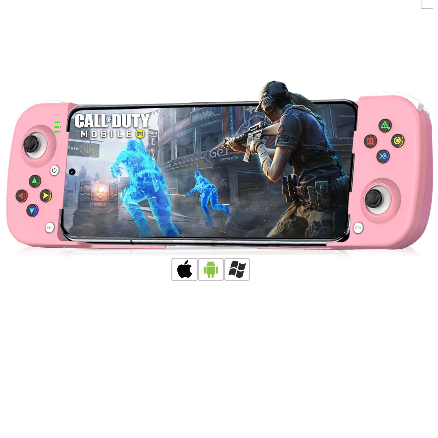 arVin Mobile Game Controller for Samsung Galaxy S23/S22/S21 Ultra, TCL, Tablet, Android Wireless Gamepad for iPhone 15/14/13/12,