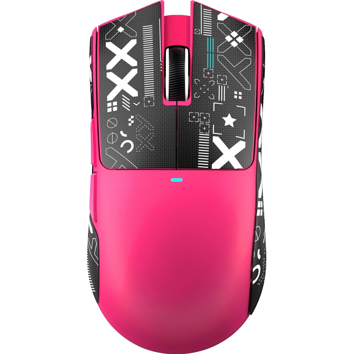ATTACK SHARK X11SE Lightweight Wireless Gaming Mouse  59g Tri-Mode BT/2.4G Wireless/Wired Gaming Mouse  PixArt PAW3311 Gaming Sensor  22000 DPI  Office Mice with Tape for PC/Xbox/Win/Mac (Rose)