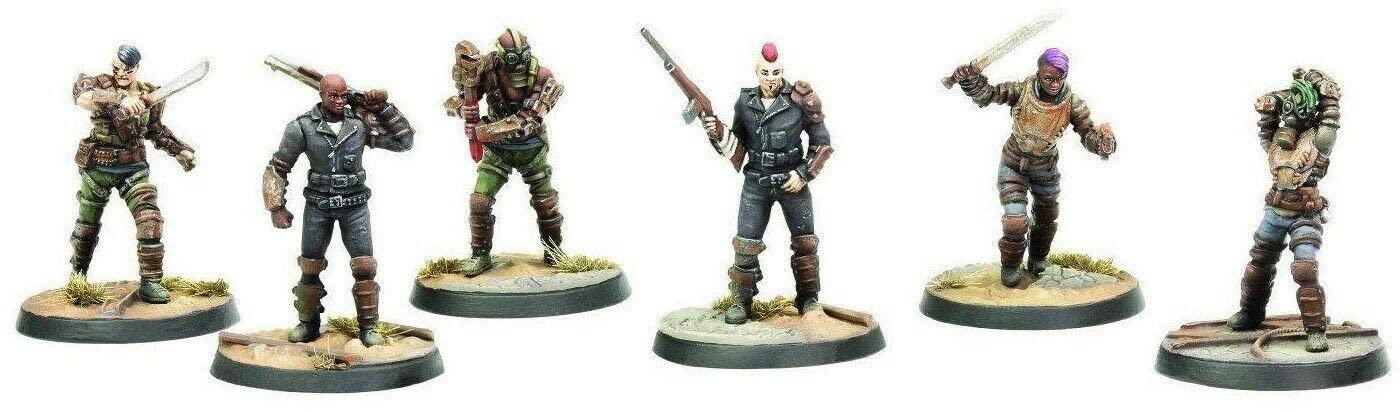Modiphius Fallout Wasteland Warfare Raiders  Scavvers & Psychos Fallout Minis