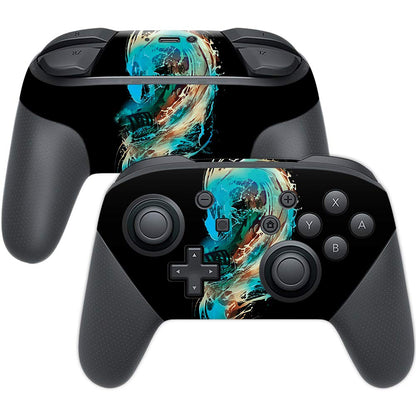 MIGHTY SKINS Nintendo Switch Pro Controller Skin - Big Wave, Durable Vinyl Decal Wrap, Easy Apply/Remove, Model NISWPCOI-Big Wave