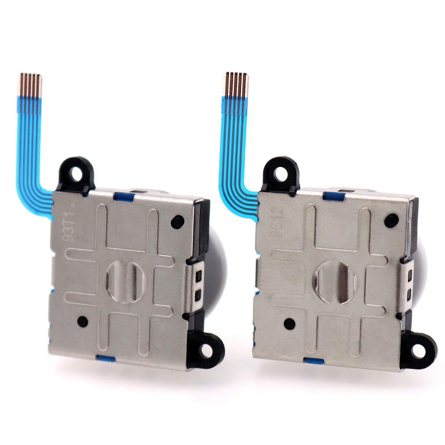 Deal4GO Joy-con Thumbstick Replacement Set for Nintendo Switch Lite - 2-Pack, White, Fixes Drift, Model Lite-Stick-W2