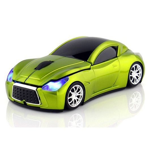 MGbeauty Sports Car Mouse Wireless Mouse Computer Mice Laptop Optical Gaming Mouse Red (Green)