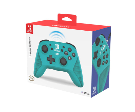 HORI Wireless HORIPAD for Nintendo Switch - Teal - Officially Licensed - Model NSW-499U