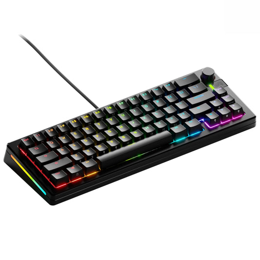 Glorious Gaming - GMMK 3 PRO: Custom Mechanical Keyboard  65% Compact Keyboard  Modular Aluminum Body & Gasket System  Hotswappable MX Switches  Sound Dampening Foam  Custom Keycaps  ANSI (Black)