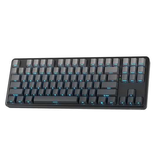 Redragon K707 HE Rapid Trigger Gaming Keyboard  87 Keys TKL Wired Mechanical Keyboard w/Hyper-Fast Actuation Hall Effect Magnetic Switch  Actuation Point Adjustable  Side Printed PBT Gradient Keycaps