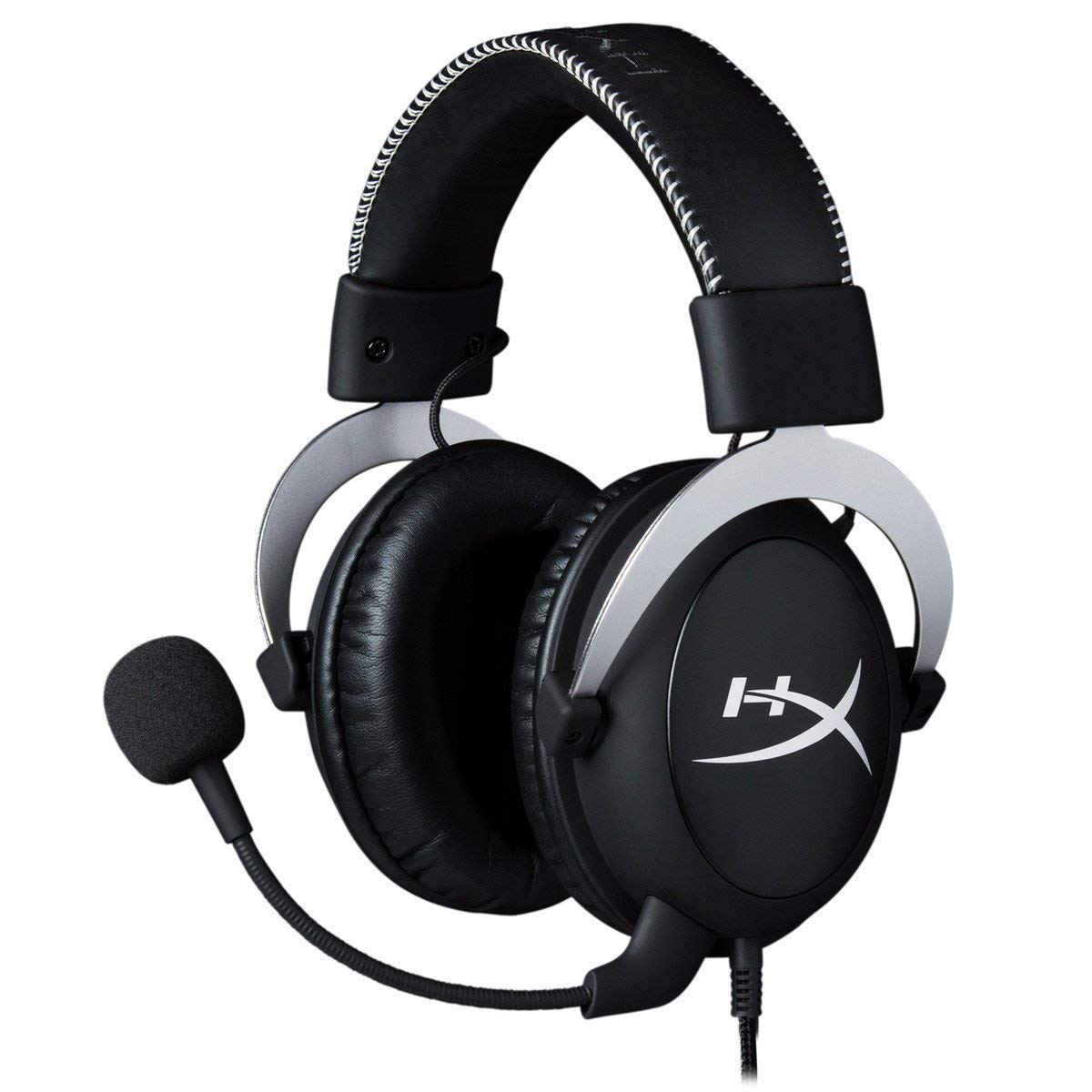 HyperX CloudX Gaming Headset - Wired, Black, Compatible with Xbox One/Xbox Series X|S, Memory Foam, Detachable Microphone, Model HX-HS5CX-SR