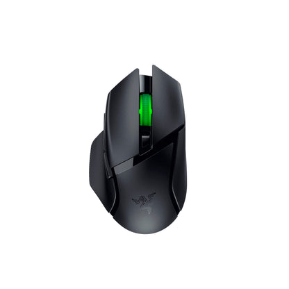 Razer Basilisk V3 X Wireless Gaming Mouse - 18K Optical Sensor, Chroma RGB, 9 Programmable Controls, Classic Black, Model RZ01-04870100-R3U