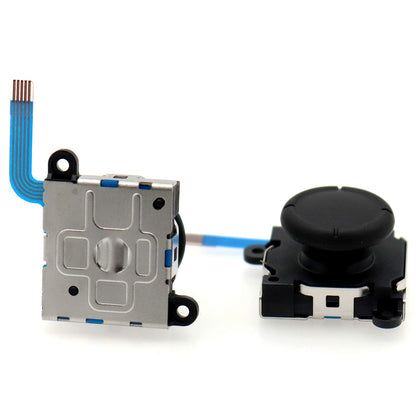 Deal4GO 2-Pack Black Joycon Thumbsticks for Nintendo Switch/Switch Lite - 3rd Generation Replacement Analog Joystick Module