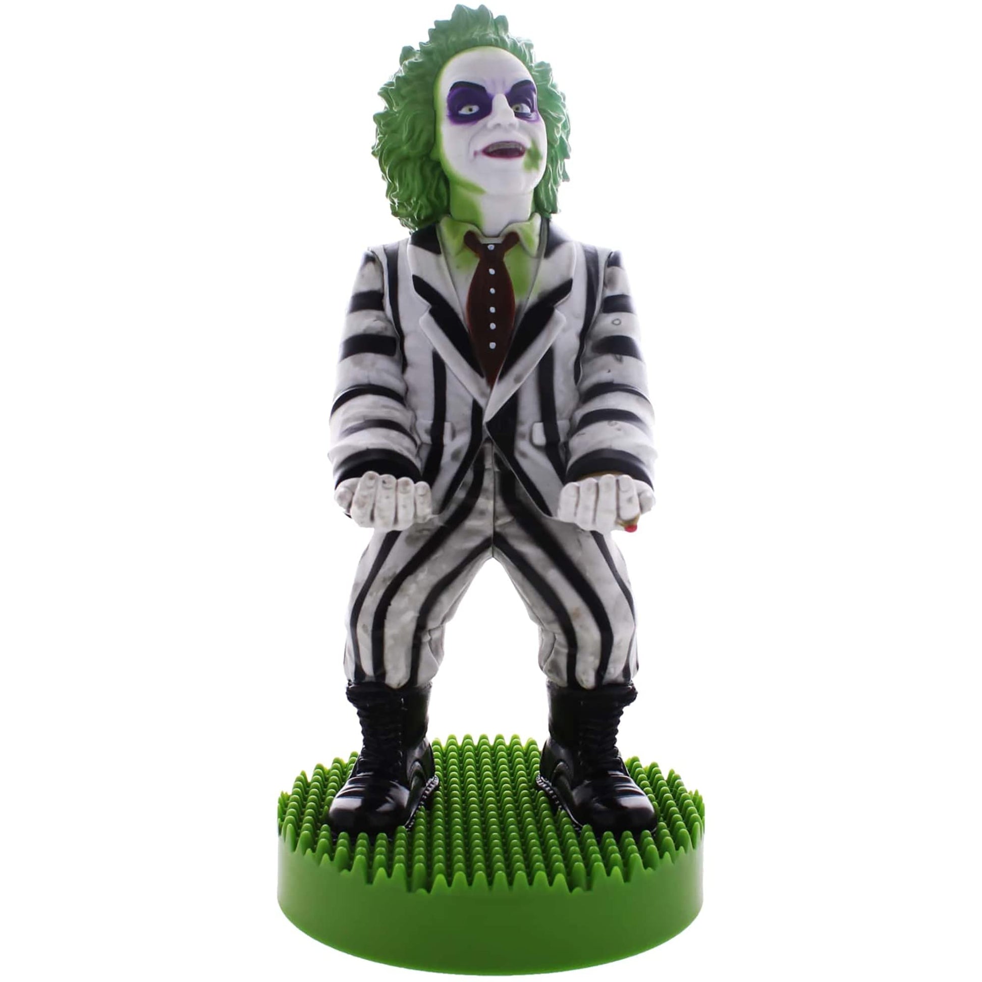 Exquisite Gaming: Warner Bros: Beetlejuice - Original Mobile Phone & Gaming Controller Holder  Device Stand  Cable Guys  Licensed Figure