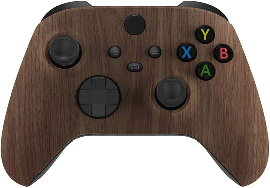 Custom Controllerzz Wireless Xbox Controller - Soft Touch Feel - X/S Wood Finish