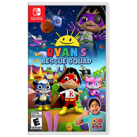 Outright Games Ryans Rescue Squad for Nintendo Switch - Action Adventure Game, Model 819338021638