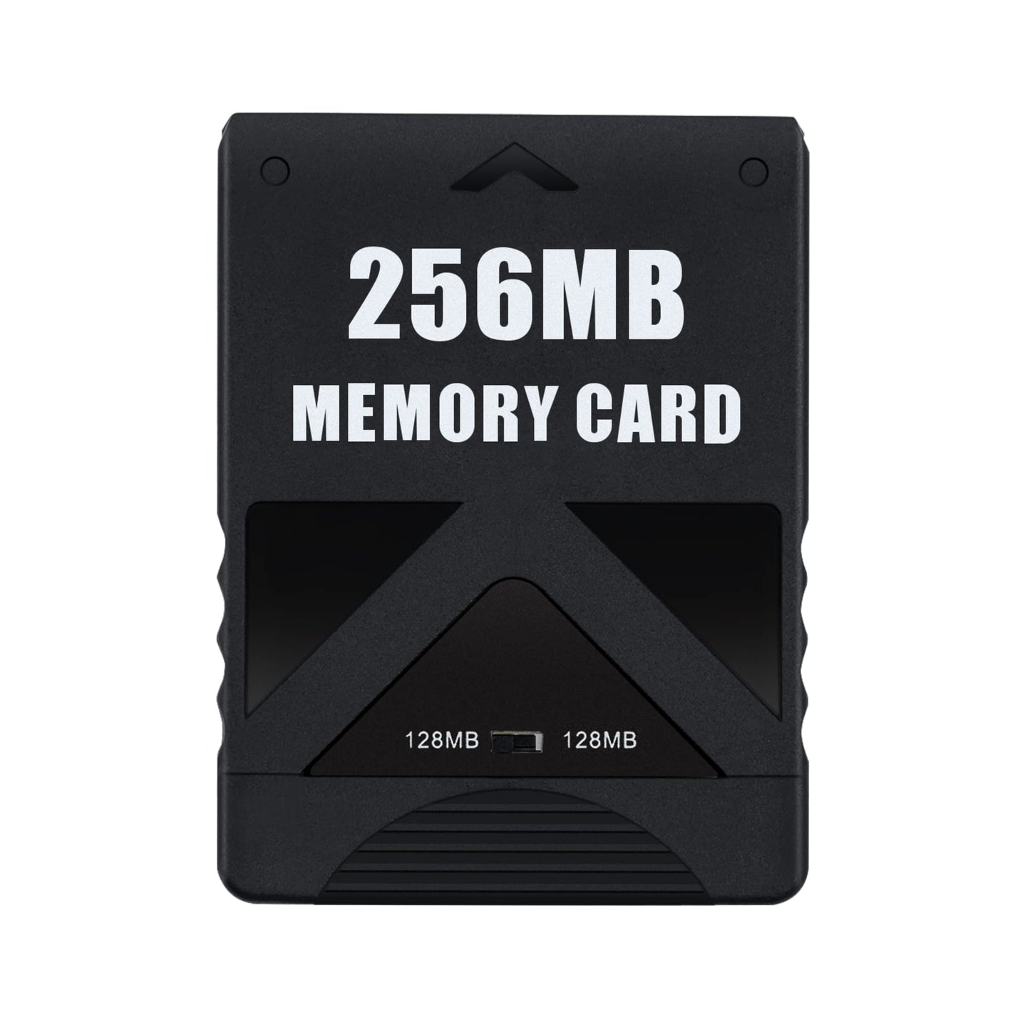 Mcbazel 256MB Memory Card for PlayStation 2 - High Speed, Black, Model MT-002