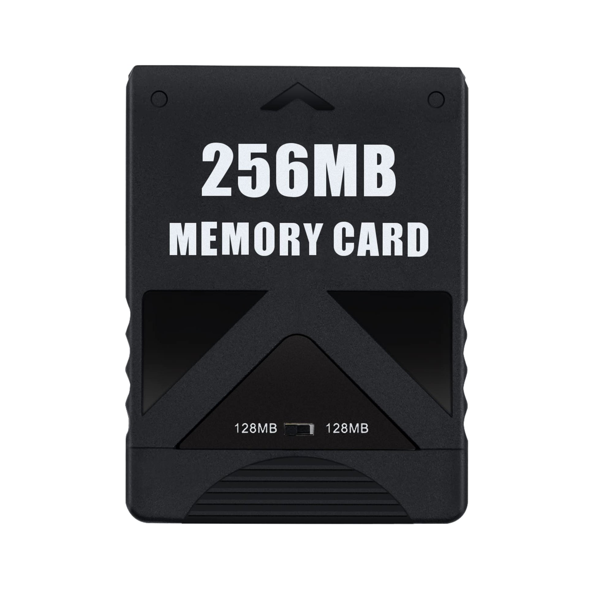 Mcbazel 256MB Memory Card for PlayStation 2 - High Speed, Black, Model MT-002