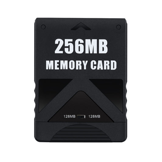 Mcbazel 256MB Memory Card for PlayStation 2 - High Speed, Black, Model MT-002