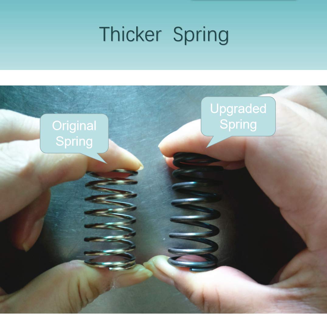 MORICHS Upgrade Mod Brake Pedal Spring Kit for LOGITECH G27 G29 G920 Racing Wheels - Black