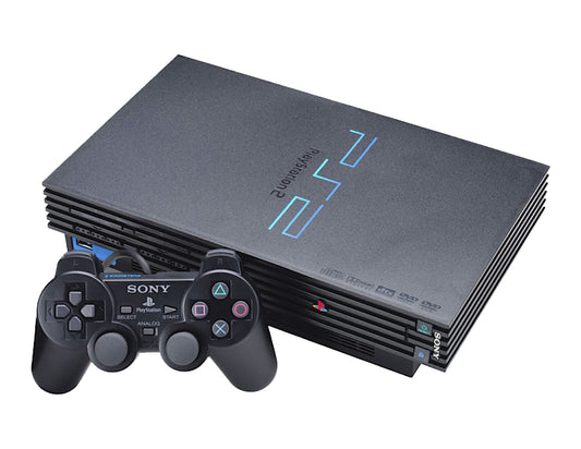 Sony PlayStation 2 Console - Black (refurbished)