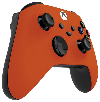 Custom Controllerzz Wireless Controller for Xbox Series X/S & One - Soft Touch Feel - X/S Orange