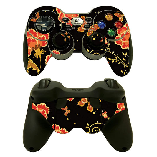 MightySkins Skin Compatible with Logitech Wireless Gamepad F710 - Flower Dream | Protective  Durable  and Unique Vinyl Decal wrap Cover | Easy to Apply  Remove  and Change Styles | Made in The USA