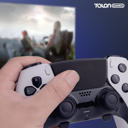 TALONGAMES Touchpad Skin for PS5 Dualsense Edge Controller - Matrix Mini Hex Black, Pre-Cut, Easy to Apply, Enhanced Texture Protection