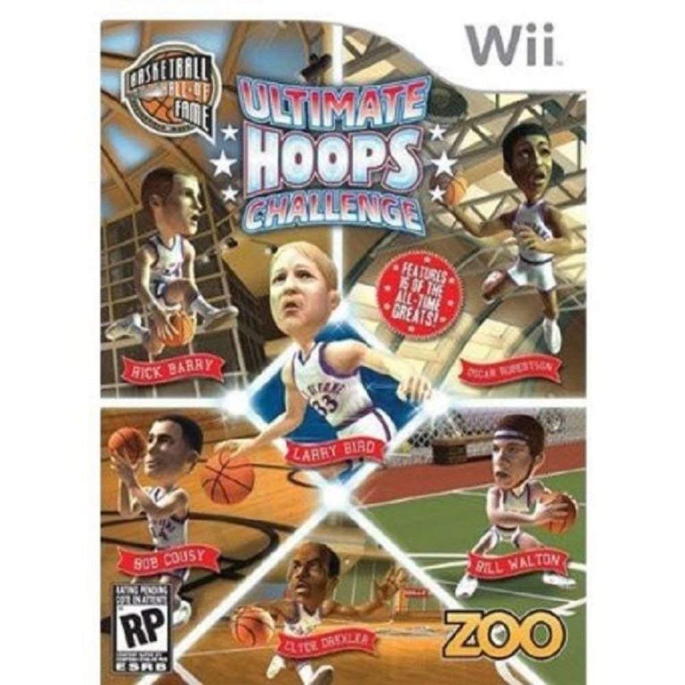 Zoo Games Hall of Fame Ultimate Hoops Challenge for Nintendo Wii - Model 10225