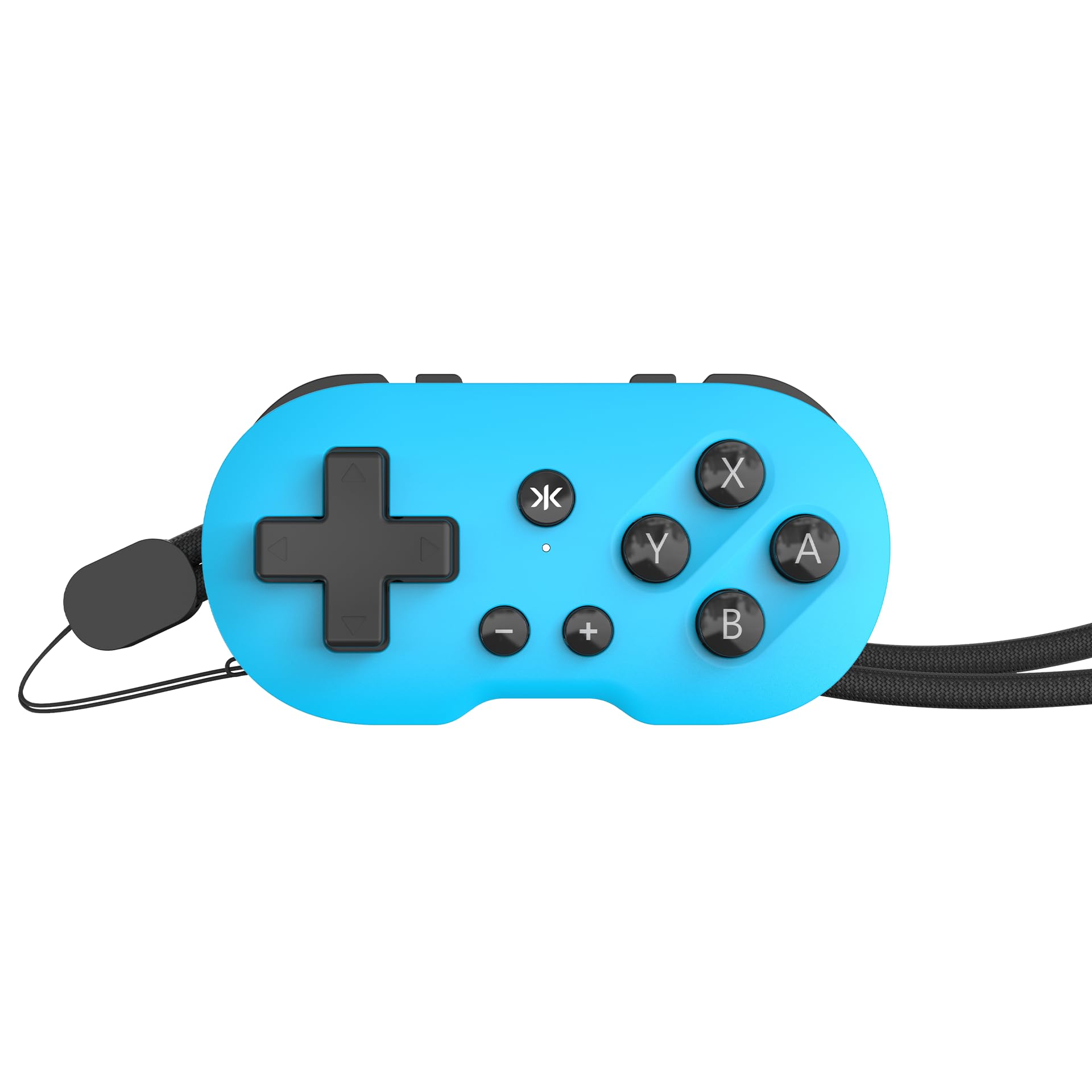 CRKD ATOM Collectible Keychain Controller - Mini, Sky Blue for Nintendo Switch, PC, Mac, Mobile, Smart TV