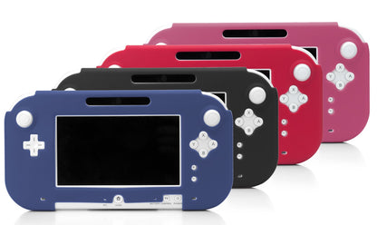 PDP Wii U Gamepad Silicone Jacket - Model N-8570BLU, Blue Color, Durable Protection