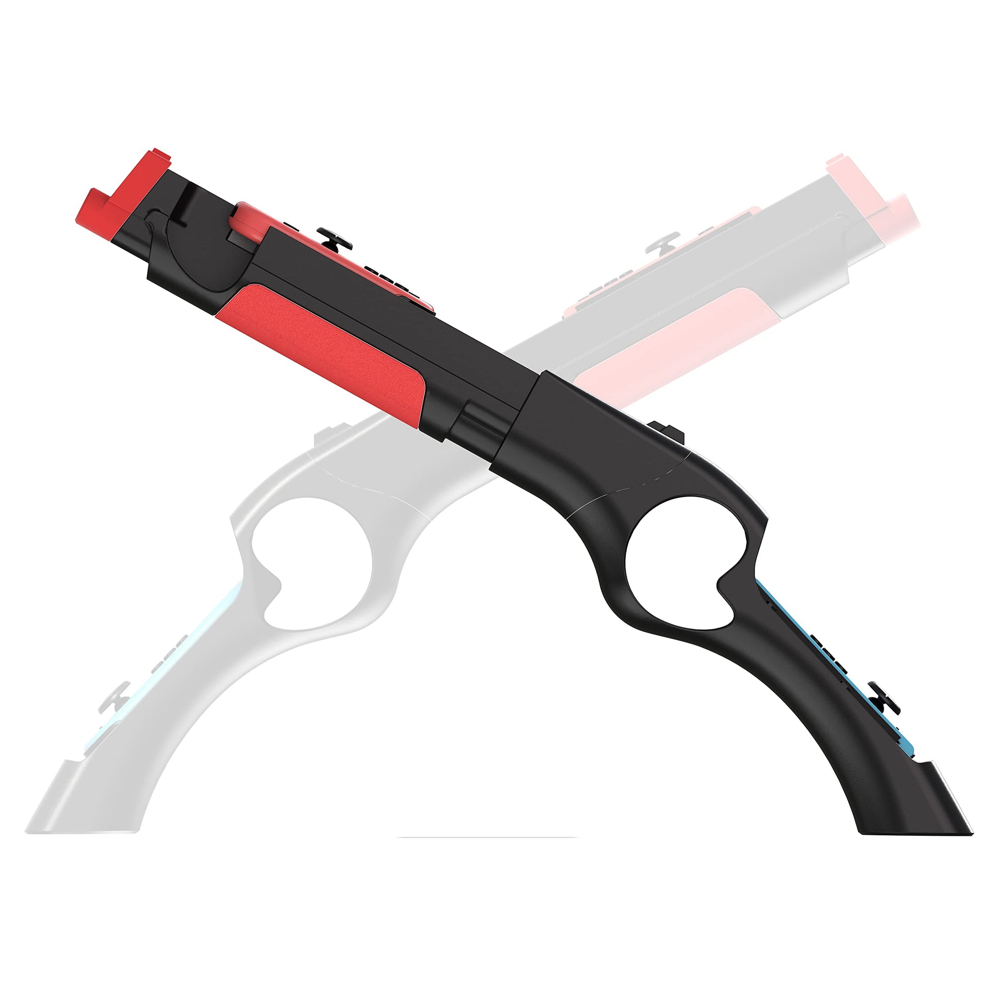 GAMSURFING Game Gun Controller for Nintendo Switch/Switch OLED JoyCons Shooting Games Sniper Elite 3  Big Buck Hunter Resident Evil and Others for Switch Hand Grip Shooting Games Accessory