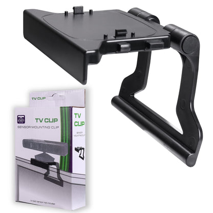 JINHEZO Kinect Sensor Mounting Clip for Xbox 360 - Model JINHEZO-CS-370, Black, 1 Pcs