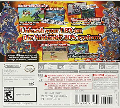 Nintendo LBX: Little Battlers eXperience - 3DS Standard Edition (Model CTRPADNE)